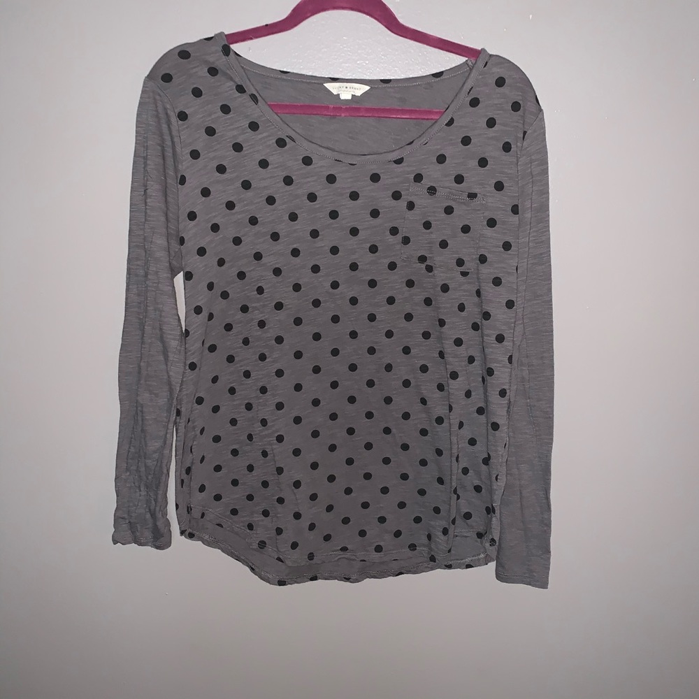 Lucky Brand grey top